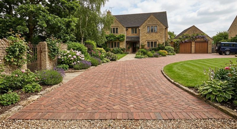 Brick Hardscape Construction in Greenwich, CT