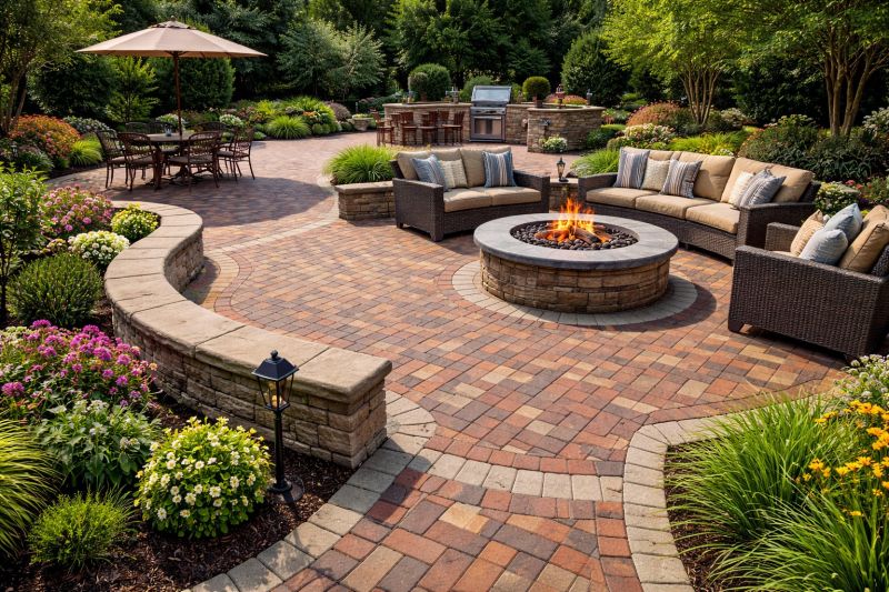 Brick Hardscape Construction in Providence, RI