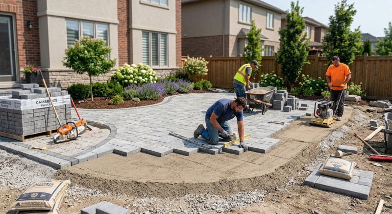Garden Pavers Installation in Fairfield County, CT